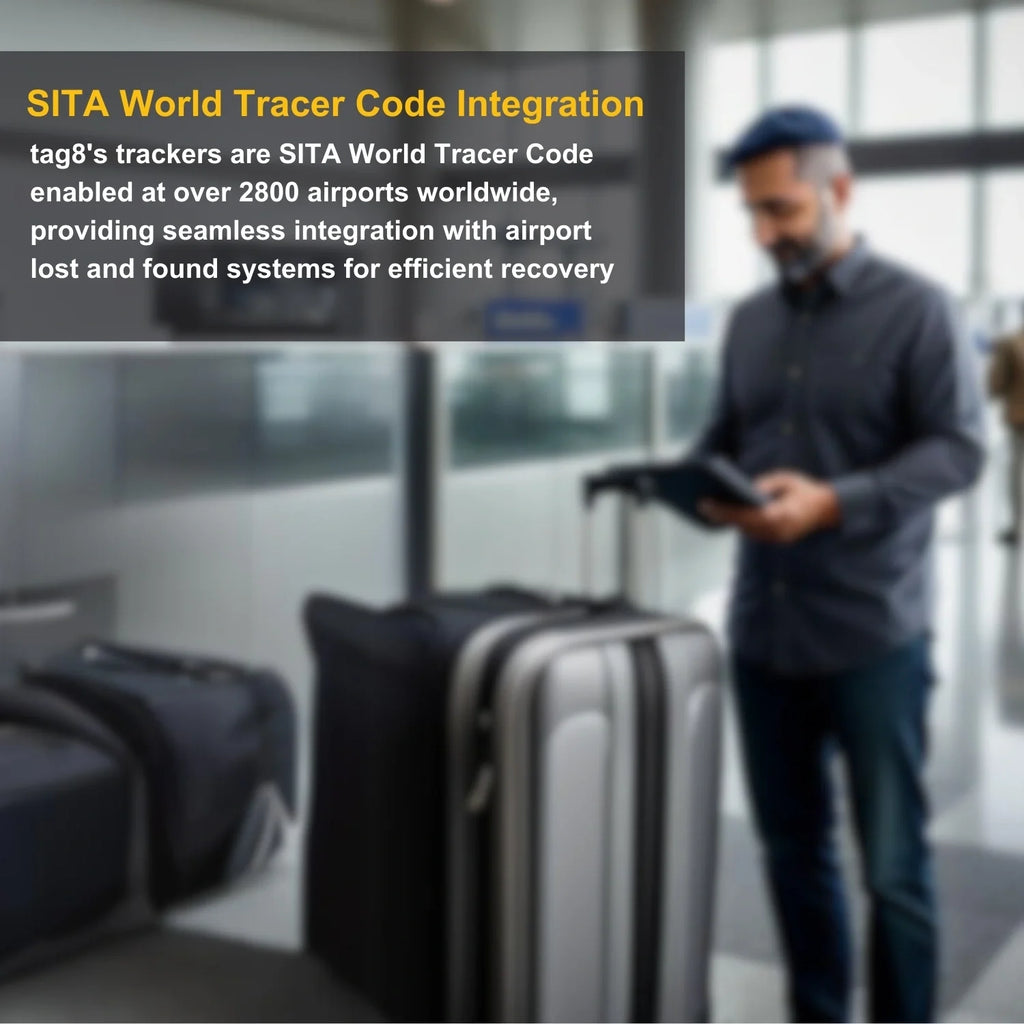 Smart Bag Security Tag - Luxembourg  [Pack 2]